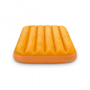 Pat gonflabil saltea cu perna pentru copii Intex 66801NP, portocaliu
