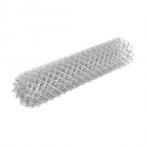 Plasa gard zincata impletita, 1.2m x 20m, dimensiune ochi 75x75mm, 2mm grosime