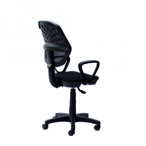 Scaun de birou ergonomic, Vega, Mesh Air, negru
