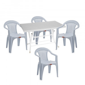 Set mobilier de gradina/terasa, ASOS Home, alb
