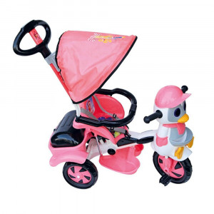 Tricicleta pentru copii Pinguin, roz