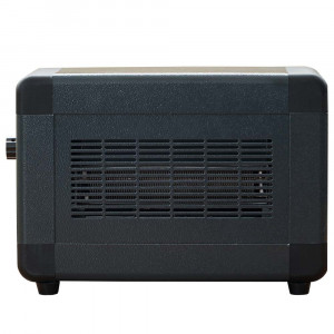 Aeroterma Heatbox Mini 2000W, 4 trepte, neagra