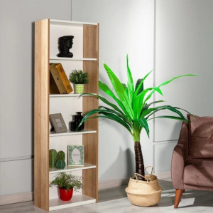 Biblioteca Eva Large, Asos Home, Stejar, 58x26x180