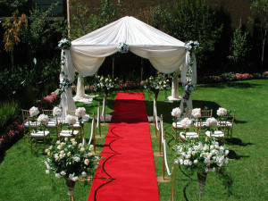 Covor iarba artificiala tip gazon, rosu, 1m x 25m