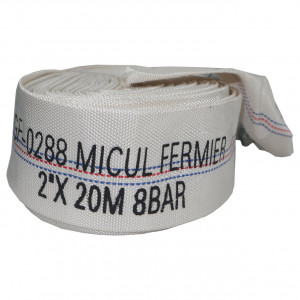 Furtun pompier 2'' toli, 20m cu capete