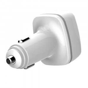 Incarcator auto cu 3 porturi, Model SMS-A48, Quick Charge 3.0, 30W