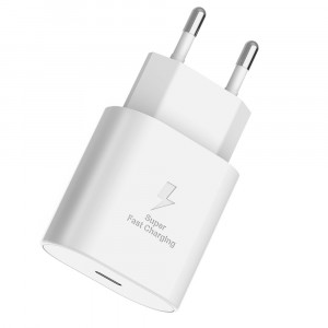 Incarcator retea SMS-Q03, plus cablu Lightning, alb