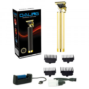 Masina de tuns reincarcabila USB, cu 4 accesorii - DL-1072