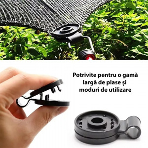 Set 50 bucati clipsuri, pentru plasa de umbrire, Plant Master