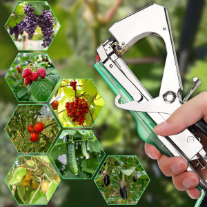 Set Aparat profesional pentru legat vita de vie , pomi fructiferi si legume + 20 role si 10.000 de capse