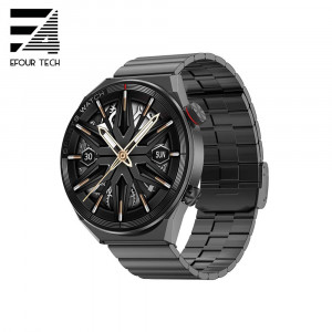 Smartwatch Efour Tech DT3, negru