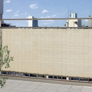 Tesatura / Plasa de umbrire 95%, Plant Master, 1,5x6 m, ranforsata, cu orificii de prindere, cappucino