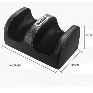 Aparat pentru masaj picioare, multifunctional, negru, Shiatsu