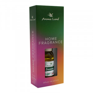 Difuzor de parfum cu betisoare Jasmine, Aroma Land, 125 ml
