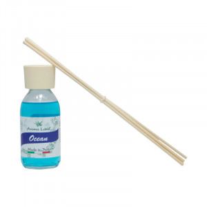 Difuzor de parfum cu betisoare Ocean, Aroma Land, 125 ml