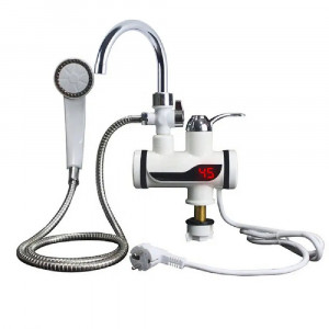 Robinet apa calda, instant heater cu sistem de dus inclus, 3000 W