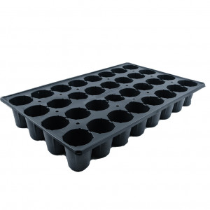 Set de 10 tavi alveolare de 32 celule pentru rasaduri legume si flori