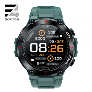 Smartwatch Efour Tech K37, verde