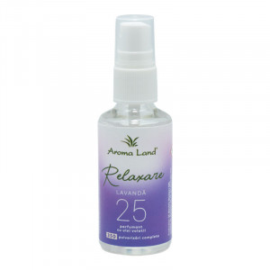 Spray parfum de camera Lavanda, Aroma Land, 50 ml/sticluta
