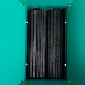 Zdrobitor struguri cu cadru verde Micul Fermier