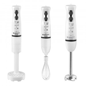 Blender de mana Scarlett SC-HB42M33, 700W, 2 viteze, 0.6 litri