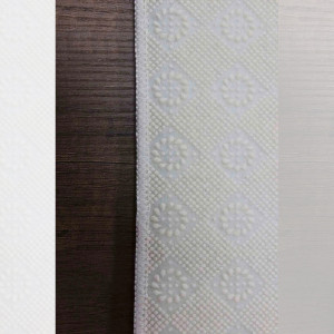 Covor de bucatarie Home, crem cu turcoaz, antiderapant, 80x150cm