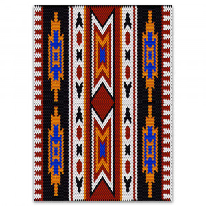 Covor tip traversa bucatarie - hol - balcon, antiderapant, 80x150cm, Motive Traditionale