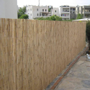 Gard paravan imitatie bambus decorativ, 2.5m x 6m