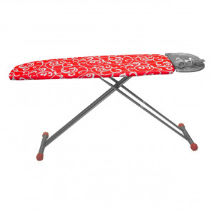 Masa de calcat ASOS mare 36x114cm, culoare rosu
