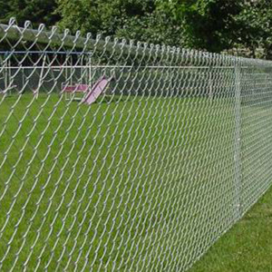 Plasa gard zincata impletita, 2m x 20m, dimensiune ochi 75x75mm