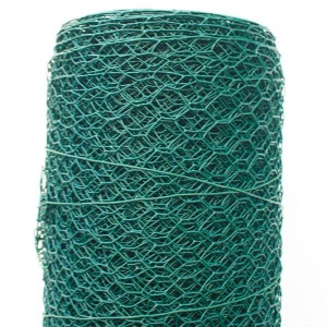 Plasa rabitz zincata si plastifiata, 1.5x10 m, ochiuri 25x25mm, verde, Plant Master - Img 2
