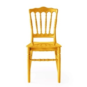 Scaune evenimente, nunta, Napoleon, gold - Img 3
