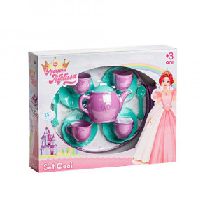 Set de ceai de jucarie pentru fete, multicolor, Mellisa