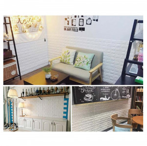 Tapet decorativ autoadeziv 3D - BrickWall