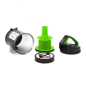 Aspirator fara sac Vitek VT-1894, 2000 W, Filtrare ciclonica, Filtru Hepa, capacitate 2.5 l, Verde