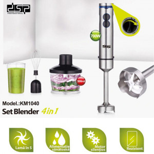 Blender electric, multifunctional, 4 in 1, 700W, DSP KM1040