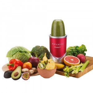 Blender Scarlett SC-JB146P10, 1000 W, Rosu, 1.4 l