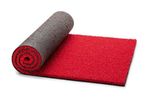Covor iarba artificiala tip gazon, rosu, 1m x 25m