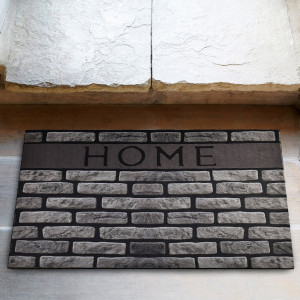 Covoras intrare dreptunghiular Grey Home, 40x60cm