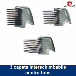 Kit de ingrijire a parului cu maner extensibil, Cenocco CC-9110