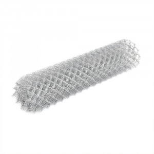 Plasa gard zincata impletita, 1.5m x 20m, dimensiune ochi 75x75mm