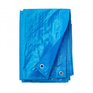 Prelata impermeabila cu inele, tratata UV, 4m x 8m
