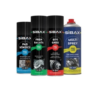 Set Pro 4 spray-uri multifunctionale pentru degresare, ungere, protectie si intretinere, Sibax - Img 1