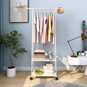 Suport haine, incaltaminte, accesorii, metalic Asos, alb