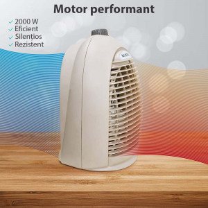 Aeroterma incalzire Kumtel LX-6331, 2000W, 3 trepte