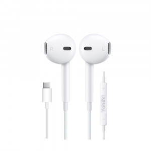 Casti cu fir si microfon mufa TypeC FONEX