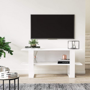 Comoda TV Cornelia, Asos Home, alb, 120x35x55