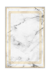 Covor cu print digital 3D Hmnt, 50x80cm, poliester 100%, spate antiderapant