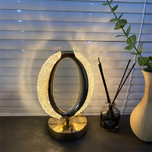 Lampa de masa Diamond Crystal LED cu 3 temperaturi de culoare