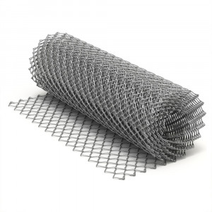 Plasa gard zincata impletita, 1m x 20m, dimensiune ochi 75x75mm, 2mm grosime